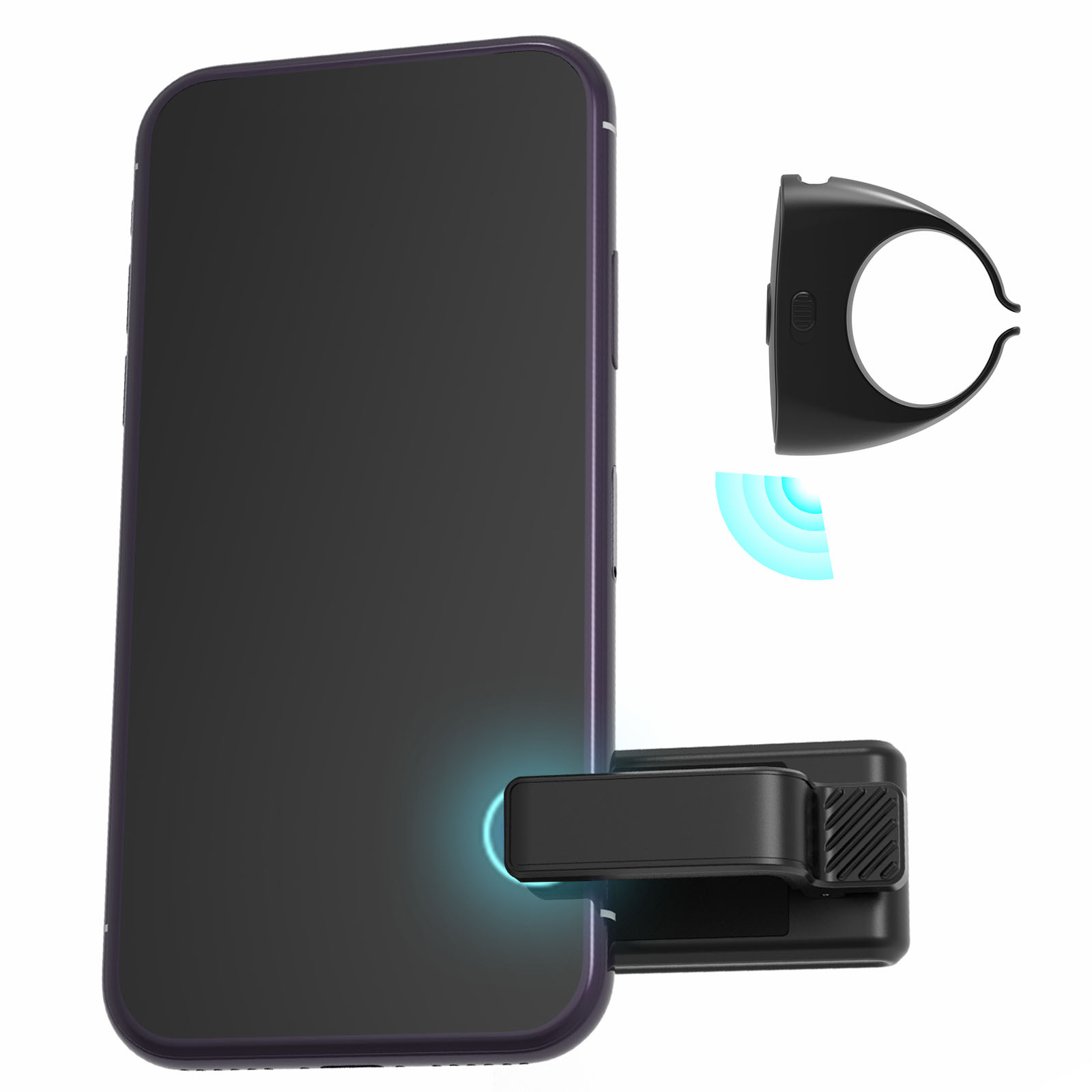 Tablet Reading Accessories - Clicker-Seitenwechsler für Kindle-Zubehör, Klick-Controller, Typ-C, wiederaufladbar,