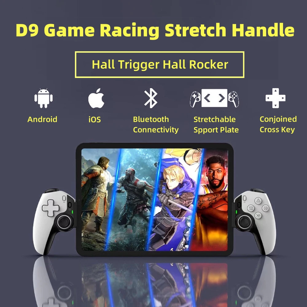 Tablet Gaming Accessories - D9 Tablet Controller Drahtlose Griff Für