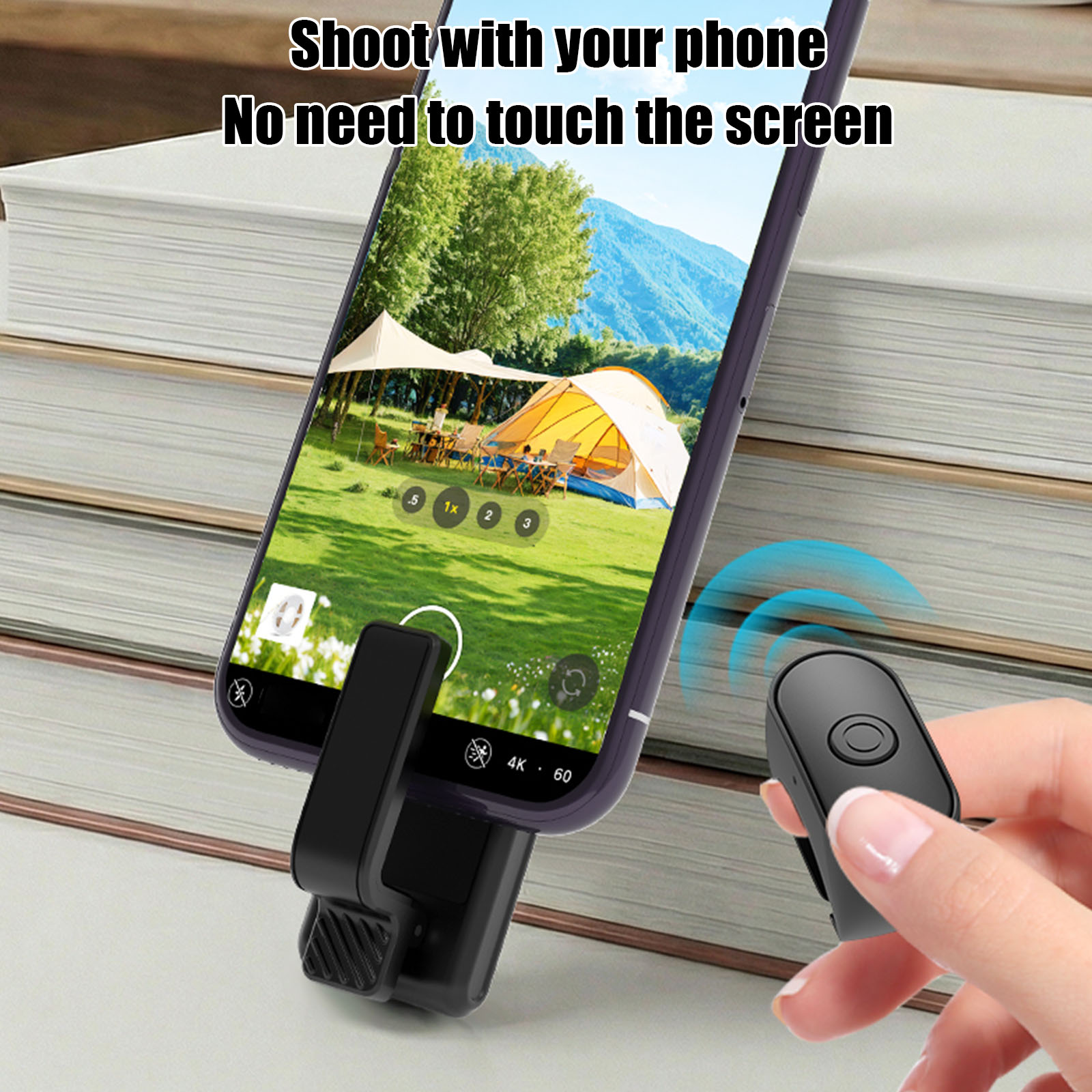 Tablet Reading Accessories - Klick-Controller für Kindle-Zubehör, Kabelloser Clicker, Typ-C