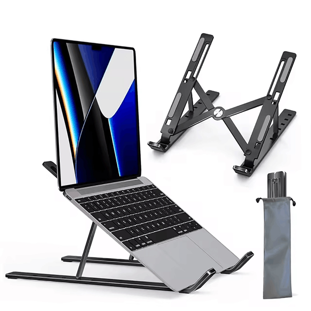 Tablet Reading Accessories - Verstellbarer Laptop-Halter, Computer-Monitor-Halter, tragbarer, faltbarer Notebook-Ständer