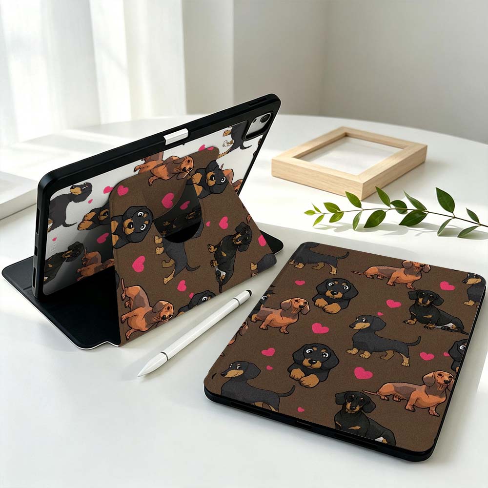 Cartoon-Dackel-Herz für Samsun – Samsung Tablet S11 Accessories Bewertung und Preis