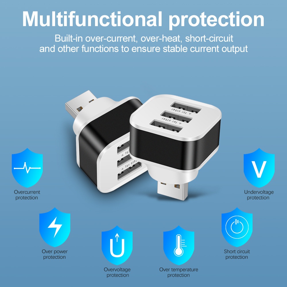 3-Port-USB-Steckplätze-Adapter – Laptop Tablet Accessories Bewertung und Preis