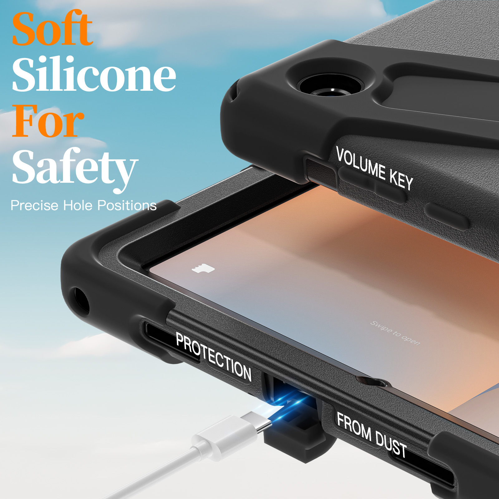 AJIUYU 360 °   Drehbare, robus – Vortex Tablet Accessories Bewertung und Preis