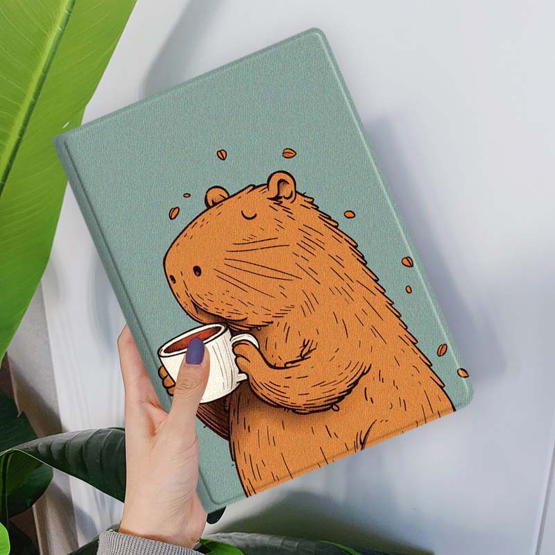 Cartoon Capybara Bubble Tea fü – Samsung Tablet S11 Accessories Bewertung und Preis