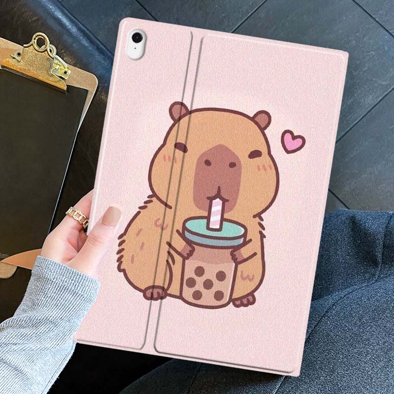 Cartoon Capybara Bubble Tea fü – Samsung Tablet S11 Accessories Bewertung und Preis