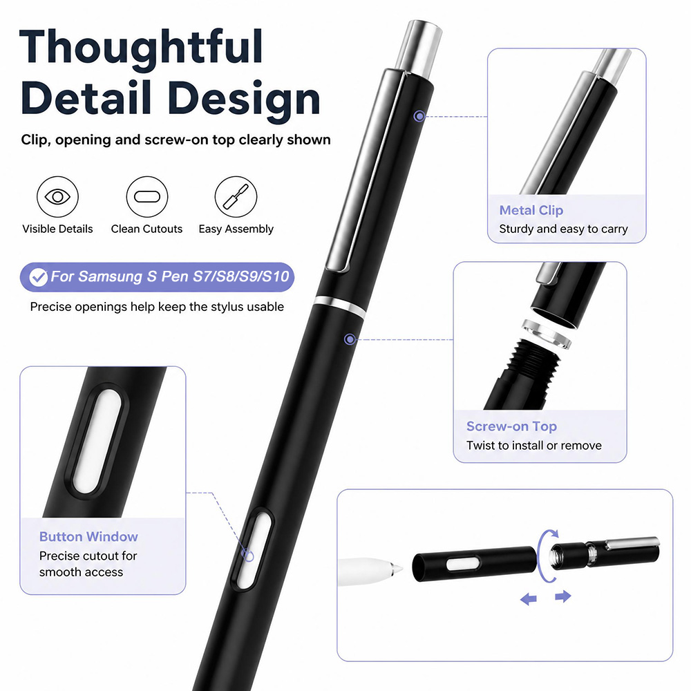 Neues Stiftetui S Pen für Sams – Galaxy Tablet Accessories Bewertung und Preis