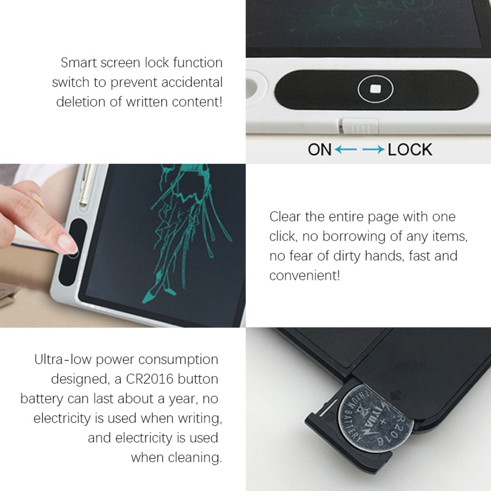 Schwarzes LCD-Schreibtablett K – Tablet Sleeves & Cases Ipad Accessories Bewertung und Preis