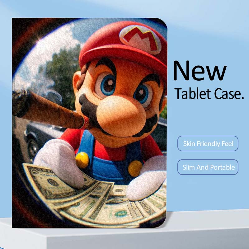 Cartoon M-Marios Kunst für Sam – Samsung Tablet S9 Accessories Bewertung und Preis