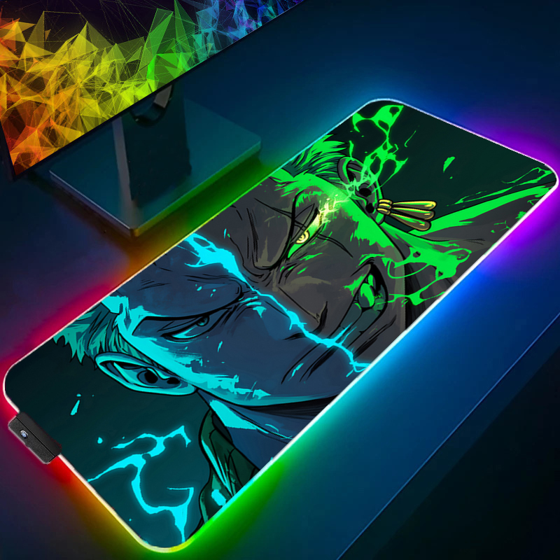 ONE PIECE Zoro Mauspad RGB Gam – Tablet Gaming Accessories Bewertung und Preis